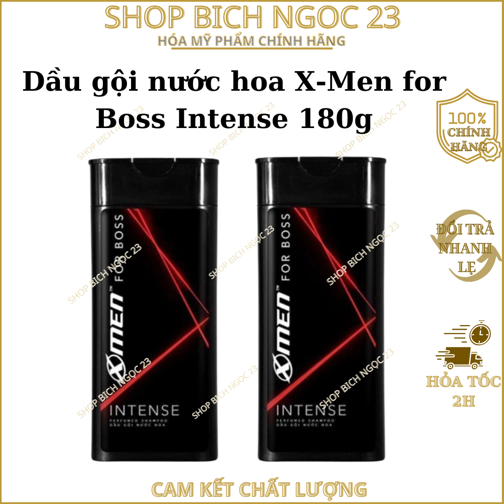 Dầu gội nước hoa X-Men for Boss Intense 180g