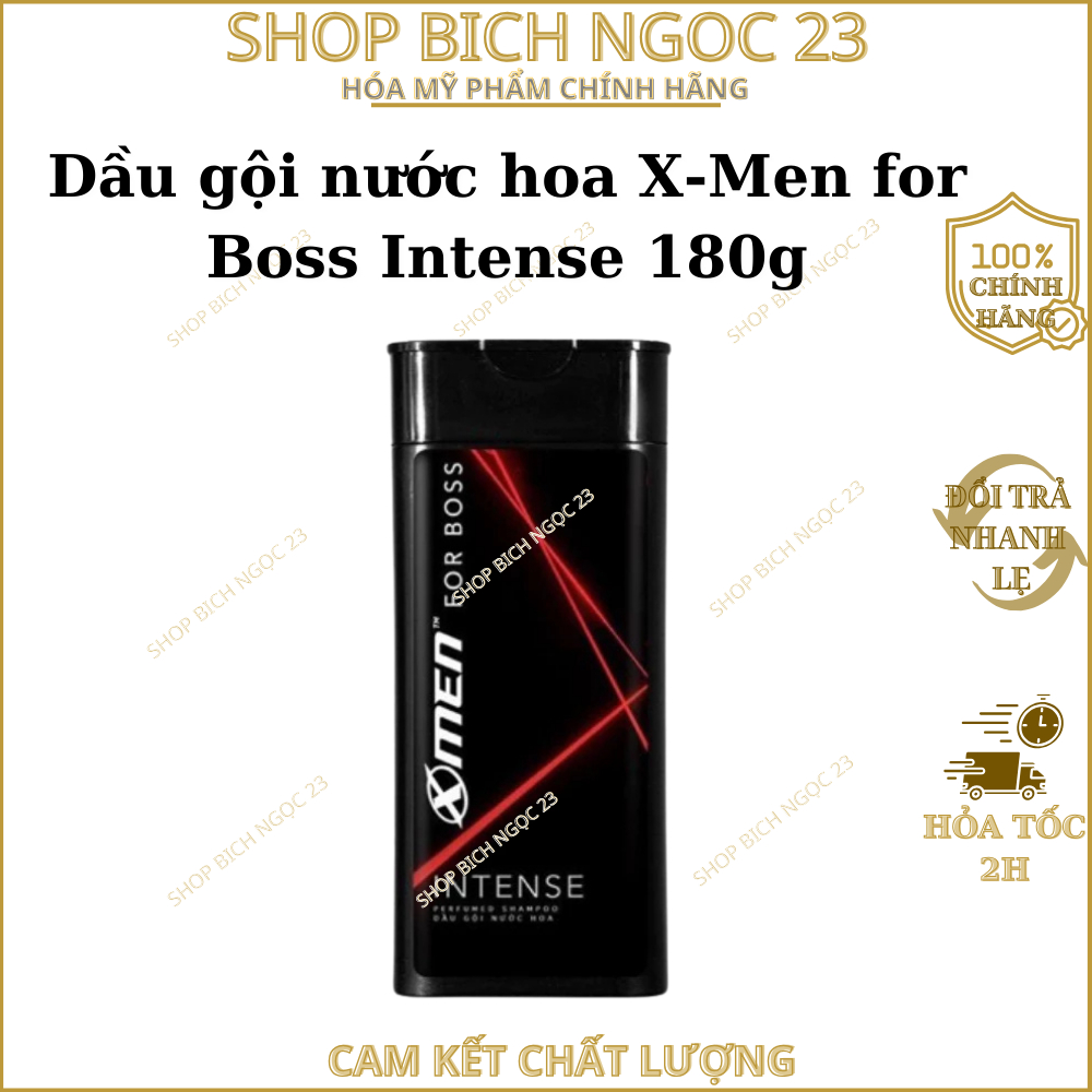 Dầu gội nước hoa X-Men for Boss Intense 180g
