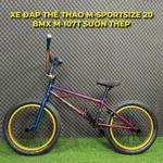 BH 12 THÁNG XE ĐẠP THỂ THAO XUẤT KHẨU XE ĐẠP XGAME BMX MSPORT M107T KHUNG THÉP SIZE 20INCH SIÊU BỀN — ảnh 7