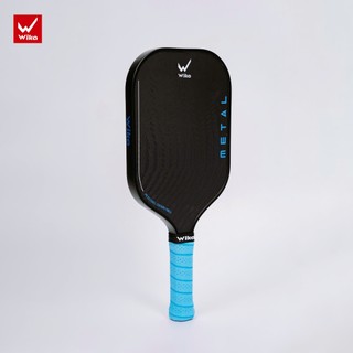 Vợt Pickleball Wika Metal chính hãng, Chất Liệu Carbon T300 , độ nhám vừa phải, bản 16mm