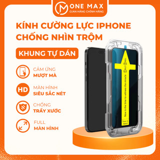 [COMBO]Kính cường lực chống nhìn trộm khung tự dán & Ốp sạc không dây cho IP x/xr/xs/11/12/13/14/15/16/pro/plus/promax