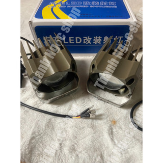 Đèn bi gầm siêu sáng, đèn bi trợ sáng độ chế dành cho ô tô, xe tải dùng chung điện