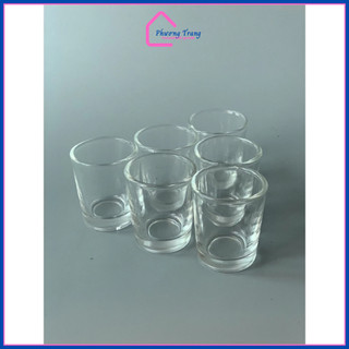 Set 12 chén mắt trâu bằng thuỷ tinh - Ly uống rượu thủy tinh - Phương Trang