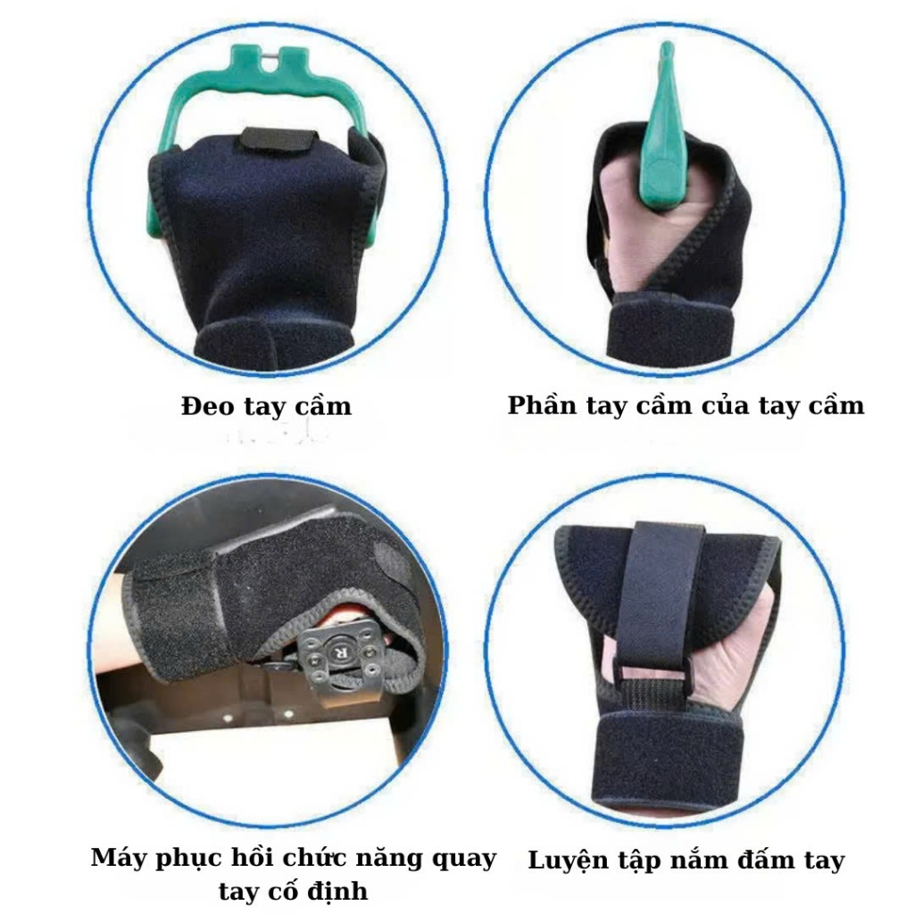 Găng tay hỗ trợ luyện tập phục hồi bàn tay