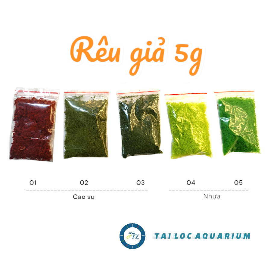 Trang trí bể cá: Rêu giả 5G - rêu cao su - rêu nhựa làm layout thủy ...