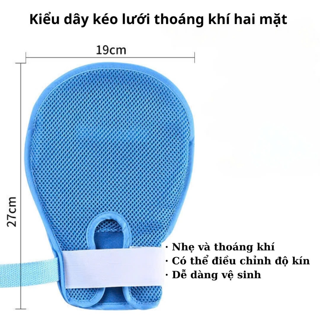 Găng tay cố định kiểm soát an toàn bảo vệ chống trầy xước cho bệnh nhân