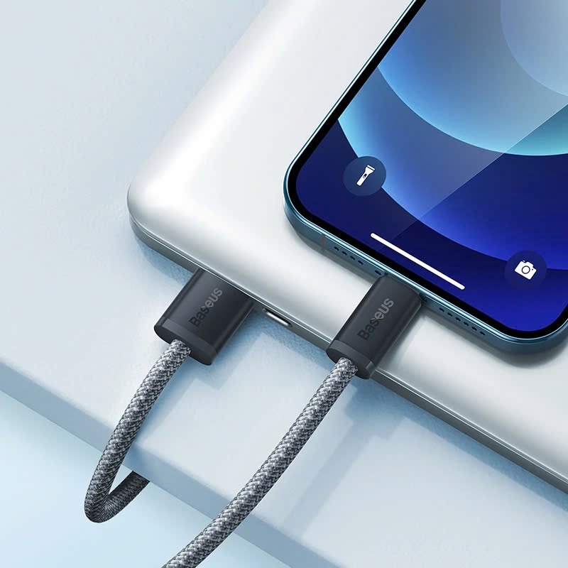 Ảnh Cáp USB sạc nhanh Dynamic Baseus 2.4A cho điện thoại 1