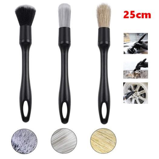 Bộ 3 Cọ Rửa Xe Cao Cấp Cọ Detailing Làm Sạch Khe Kẽ, Lazang, Taplo ...
