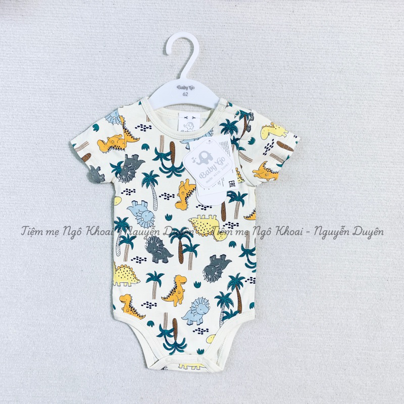 [MD182]❤️BABY.GO❤️Bodysuit/ áo liền thân ngắn tay xuất xịn cho bé yêu