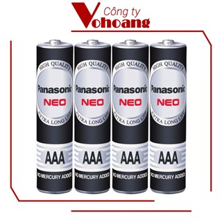 Bộ 4 pin AAA Panasonic R03NT không sạc không chảy nước (không chứa chì)