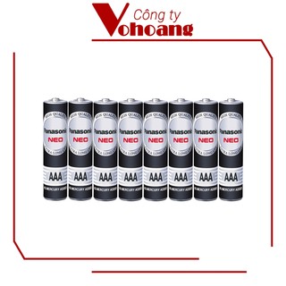 Bộ 8 pin AAA Panasonic R03NT không sạc không chảy nước (không chứa chì)