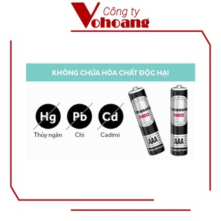 Bộ 8 pin AAA Panasonic R03NT không sạc không chảy nước (không chứa chì)