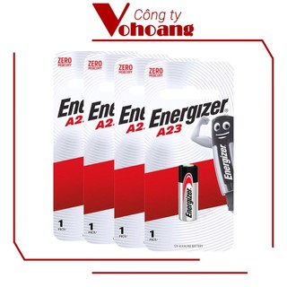 Bộ 4 Pin Energizer A23 Alkaline chống chảy, điện áp 12V, dùng tốt cho mọi thiết bị