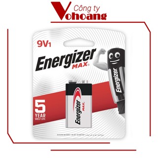 Pin Energizer 9V Alkaline BP1-6LF22 pin vuông chống chảy dùng tốt cho mọi thiết bị