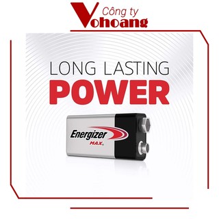 Pin Energizer 9V Alkaline BP1-6LF22 pin vuông chống chảy dùng tốt cho mọi thiết bị