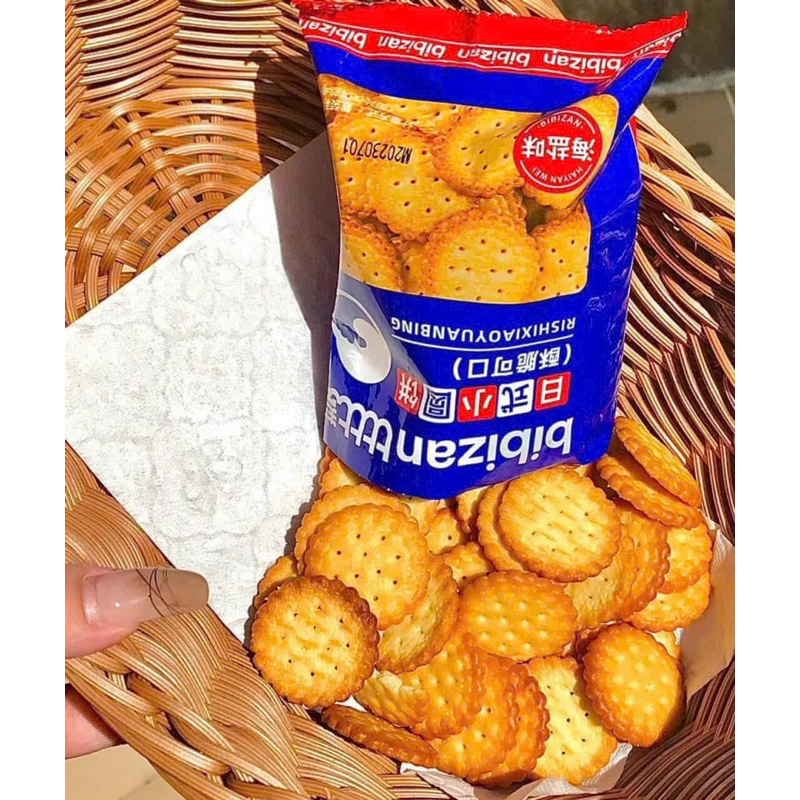 Bánh quy mặn hũ 350gam