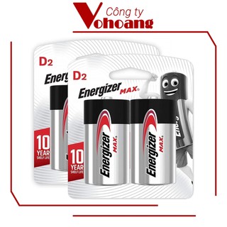 Bộ 4 pin D Energizer E95 chất lượng cao Alkaline chống chảy