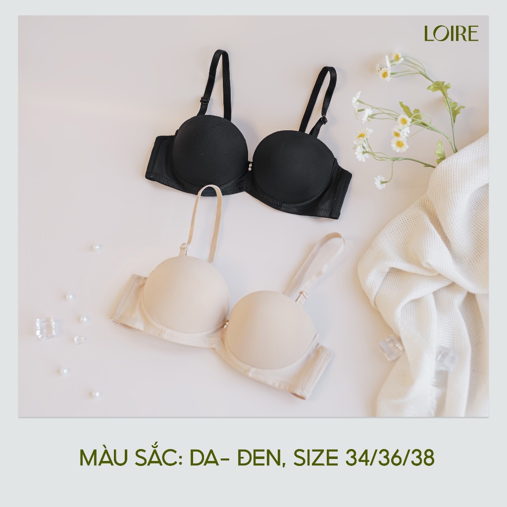 Áo Lót Có Gọng Cup Ngang Đệm Vừa Loirechic BRNC104