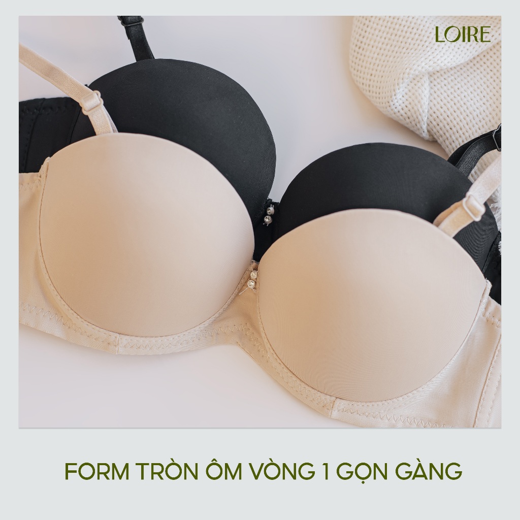 Áo Lót Có Gọng Cup Ngang Đệm Vừa Loirechic BRNC104