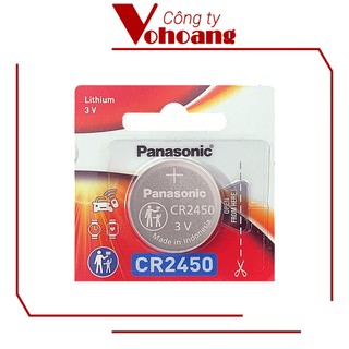 Pin nút CR2450 Panasonic - 1 viên
