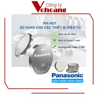 Pin nút CR2450 Panasonic - 2 viên