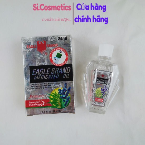 Dầu gió Trắng Eagle Brand Lavender Aromatic 24ml
