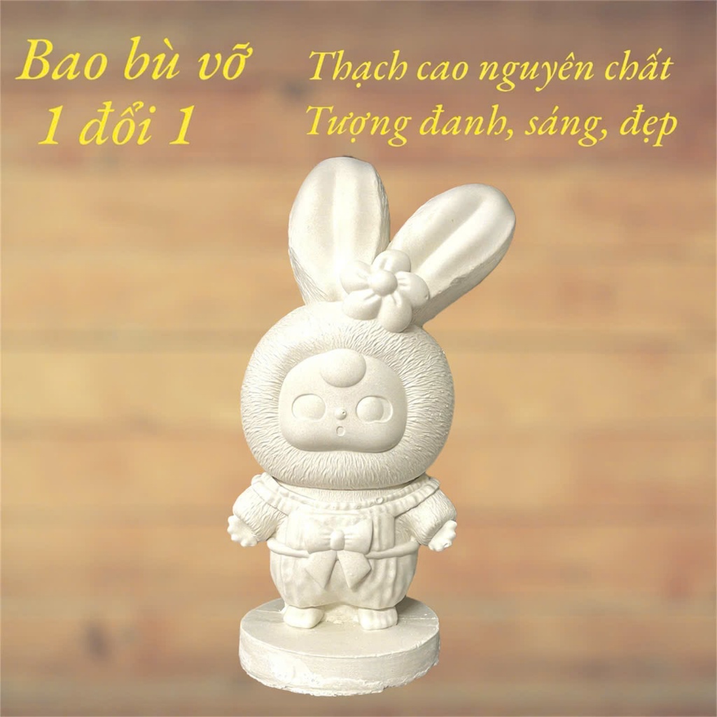 [Hàng mới] Bộ tượng tô màu BABY THREE bằng thạch cao 3D cao từ 17 đến 25 cm cho bạn thoải thức sáng tạo