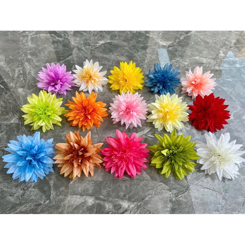 Đầu bông hoa cúc râu V07 - 11cm loại đẹp | Phụ kiện trang trí | Shopee ...