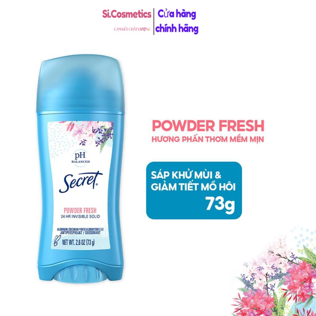 Sáp Khử Mùi Và Giảm Tiết Mồ Hôi Secret Powder Fresh  59g - 73G