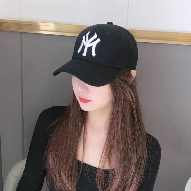 Mũ lưỡi trai nam nữ - Nón kết thêu logo NY thể thao kaki mền mịn thoáng mát thấm hút mồ hôi | BigBuy360 - bigbuy360.vn