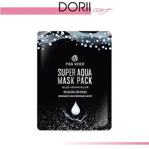 Mặt nạ dưỡng ẩm da mềm mịn căng bóng và tràn đầy sức sống Pax Moly Super Aqua Mask Pack 25ml ( Hộp 10 miếng )