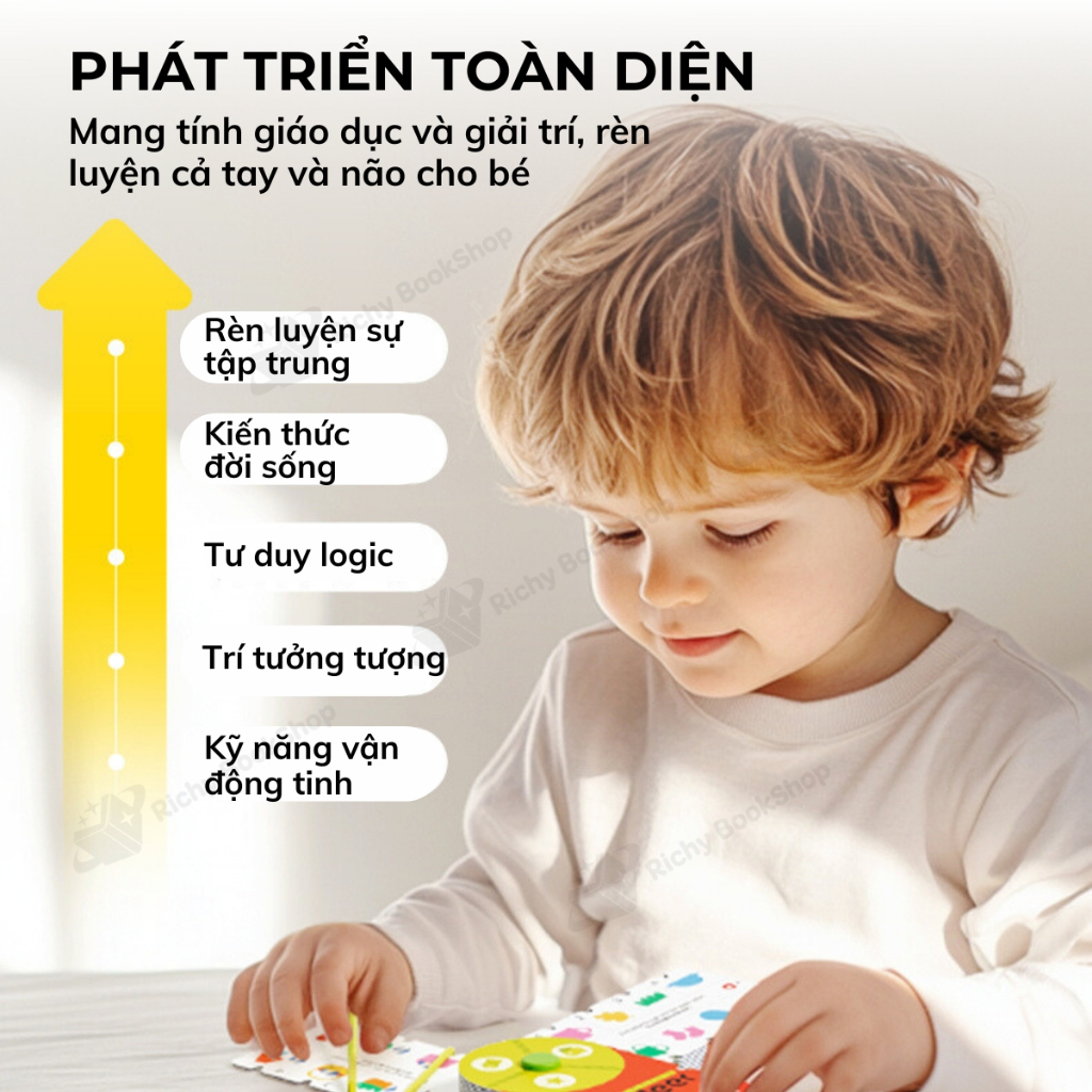 Bộ thẻ học thông minh flashcard Mideer Match & Connect Play book giáo dục sớm cho bé