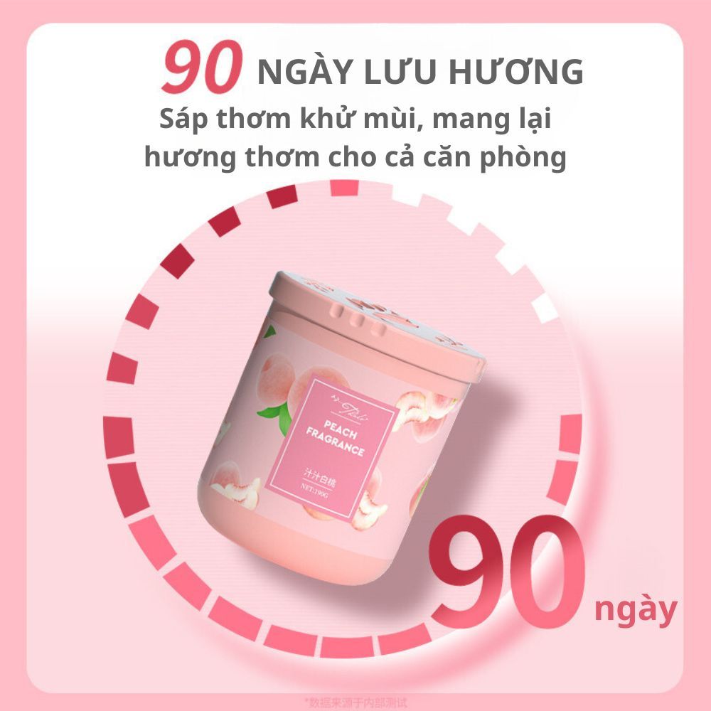Sáp Thơm Phòng Khử Mùi Có Nhiều Hương Thơm Dịu Nhẹ Cho Phòng Ngủ, Nhà Vệ Sinh, Nhà Bếp, Phòng Khách ST24 190g