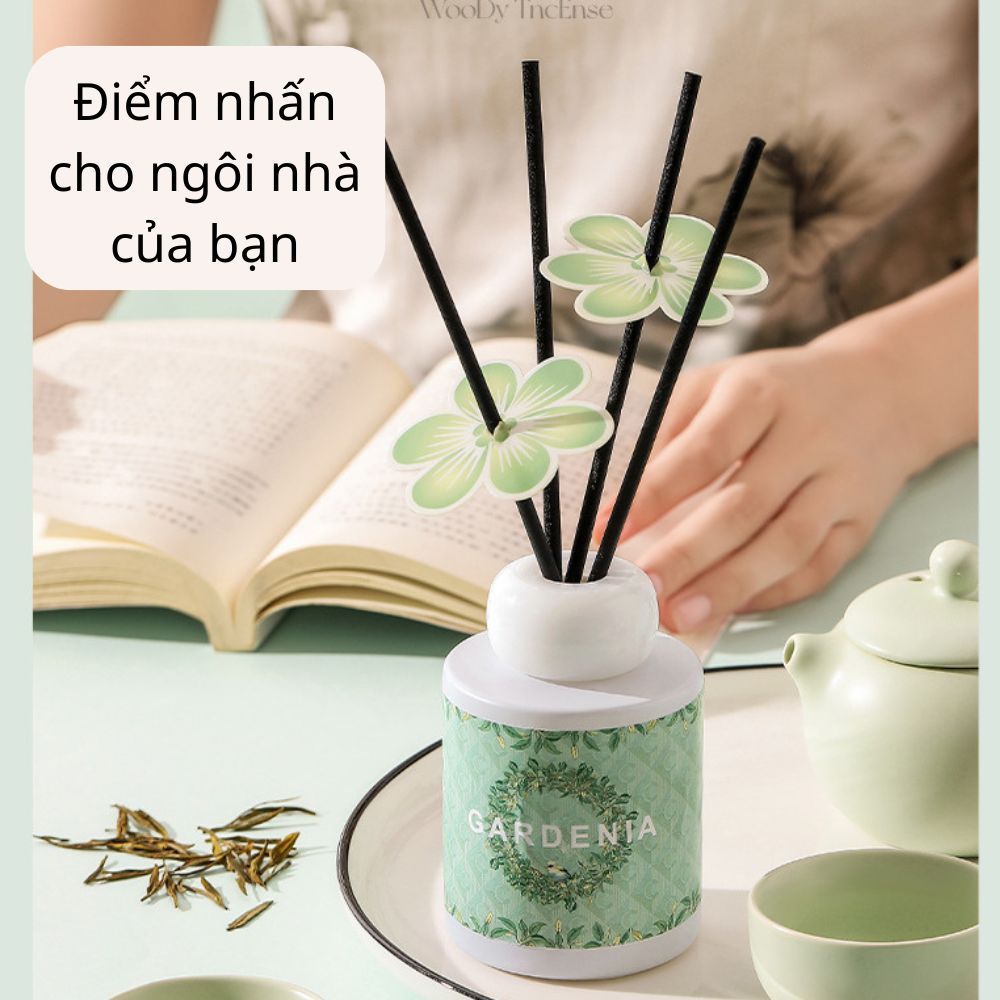 Tinh Dầu Thơm Phòng VAROMAS 150ml Que Tự Khuếch Tán Hương Khử Mùi Không Khí KT19