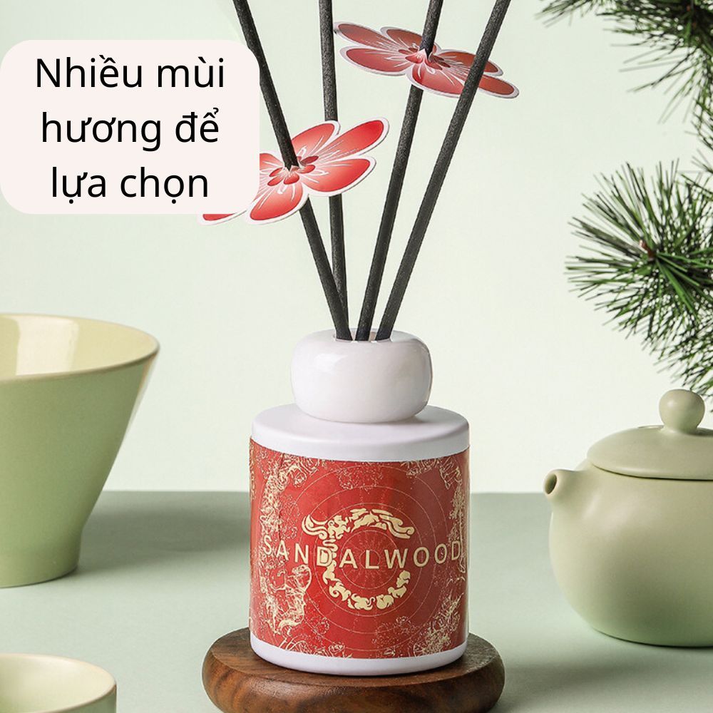 Tinh Dầu Thơm Phòng VAROMAS 150ml Que Tự Khuếch Tán Hương Khử Mùi Không Khí KT19