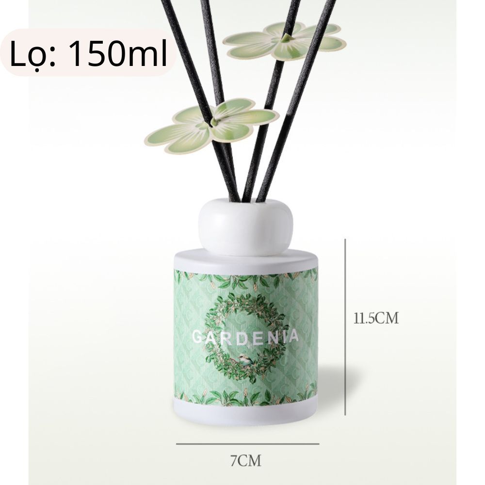 Tinh Dầu Thơm Phòng VAROMAS 150ml Que Tự Khuếch Tán Hương Khử Mùi Không Khí KT19