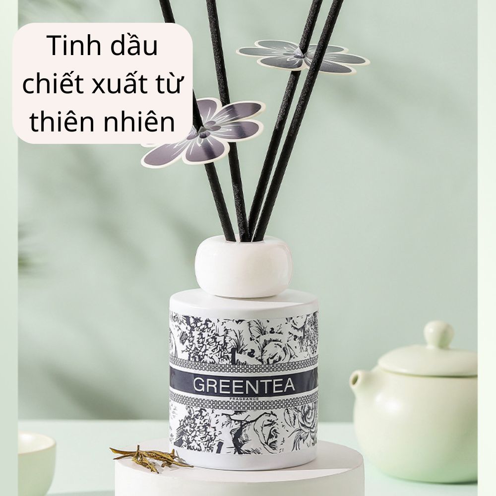 Tinh Dầu Thơm Phòng VAROMAS 150ml Que Tự Khuếch Tán Hương Khử Mùi Không Khí KT19