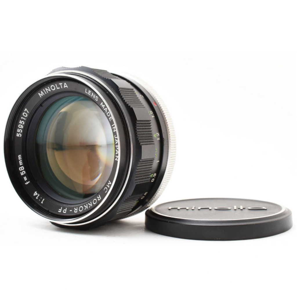 Lens Ống kính MF Minolta MC Rokkor-PF 58mm (Ngàm MD) Shopee