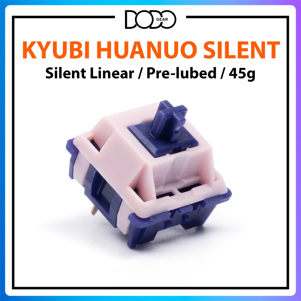 Switch Kyubi Series Linear Tactile Silent công tắc bàn phím Kyubi Switch Series DoDo Gear | BigBuy360 - bigbuy360.vn