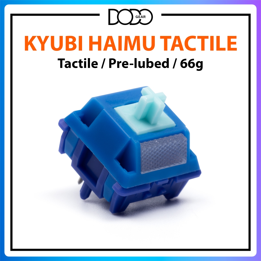 Switch Kyubi Series Linear Tactile Silent công tắc bàn phím Kyubi Switch Series DoDo Gear | BigBuy360 - bigbuy360.vn