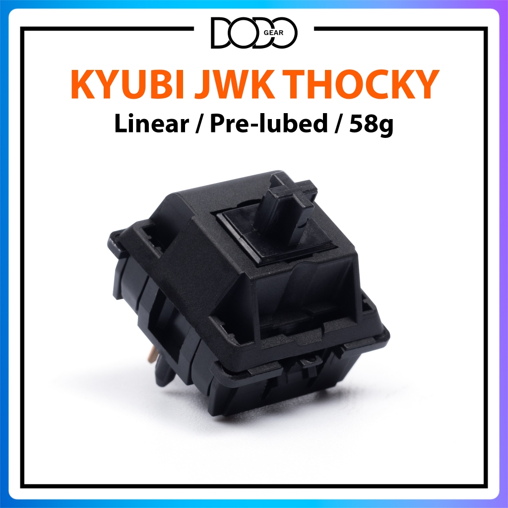 Switch Kyubi Series Linear Tactile Silent công tắc bàn phím Kyubi Switch Series DoDo Gear | BigBuy360 - bigbuy360.vn