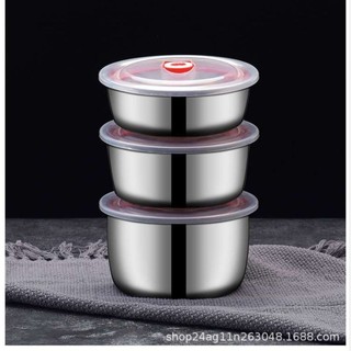 bát inox dành cho hộp cơm văn phòng loại 1 lít lớn nhất
