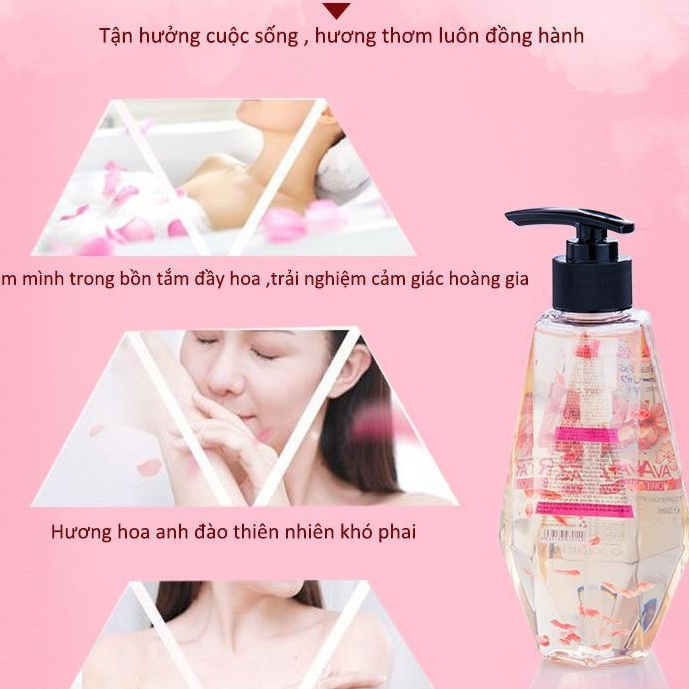 Sữa Tắm Giúp Thơm Mịn Da Hương Bông Hoa Jojoba Avatar (3 Dung Tích)