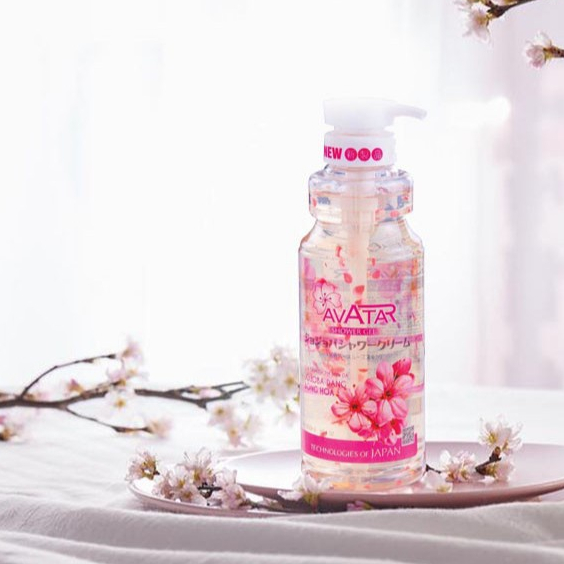 Sữa Tắm Giúp Thơm Mịn Da Hương Bông Hoa Jojoba Avatar (3 Dung Tích)
