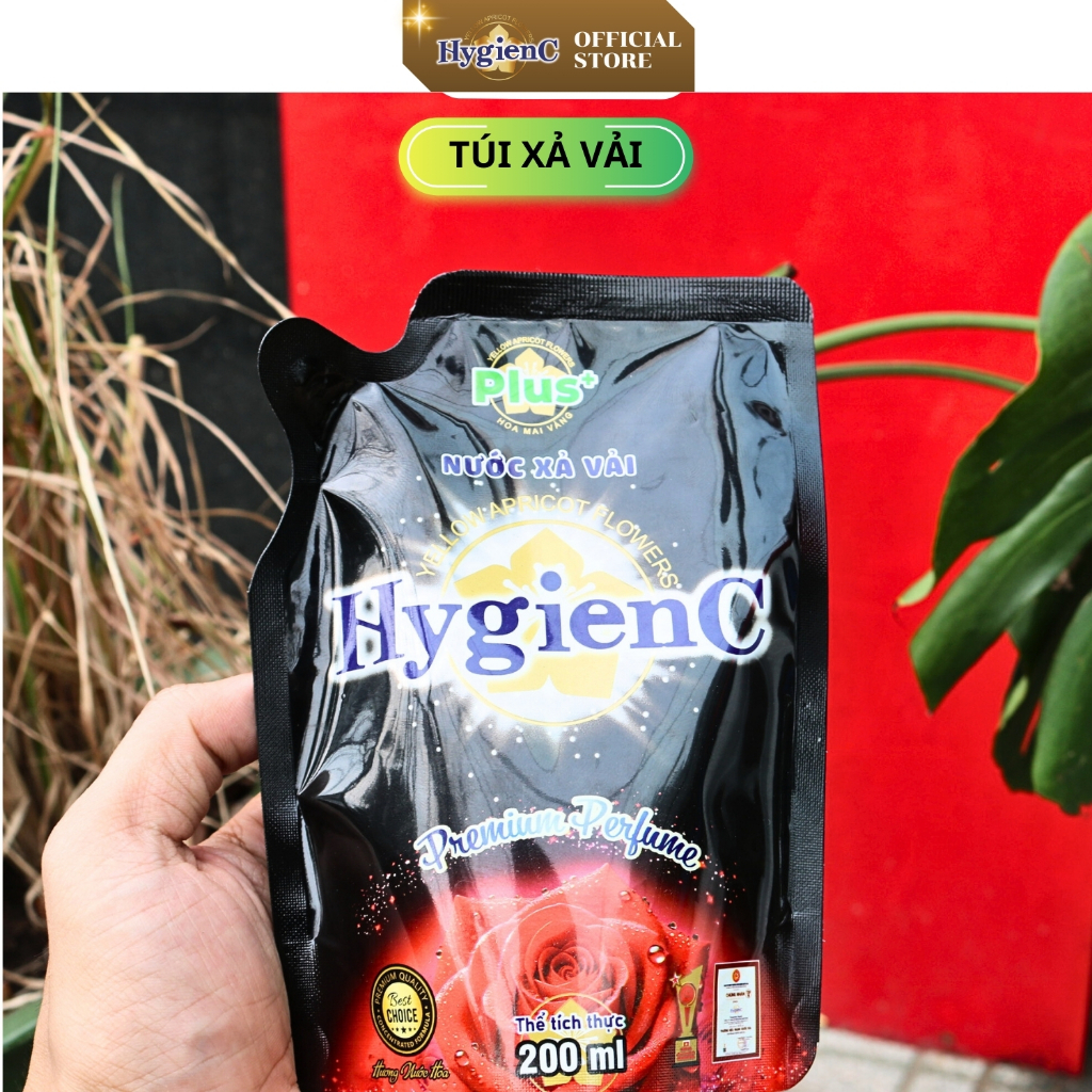 Ảnh Túi nước xả vải HygienC Plus - Dung tích 200ml 2