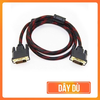 Cáp DVI to DVI 24+1 Dài 1.5m – Chống Nhiễu 2 Lớp, IC Khuếch Đại – Dùng Cho PC, Màn Hình, Máy Chiếu