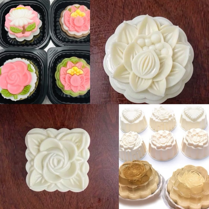 Khuôn Làm Rau Câu, Nhấn Xôi, Rau Câu Trung Thu, Size 9-10cm ( Từ 200 ...