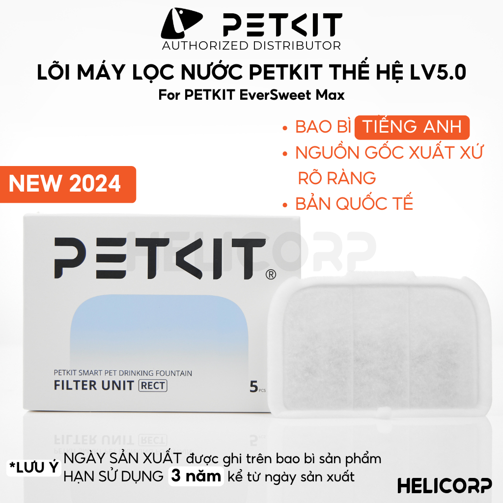 Ảnh Lõi Lọc Nước PETKIT Cho Máy Lọc Nước Cho Chó Mèo PETKIT Eversweet Max - Filter RECT 2
