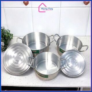 Nồi nhôm đúc loại dày, hàng tại xưởng nhiều size 16cm - 18cm - 20cm - Phương Trang