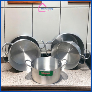 Nồi nhôm đúc loại dày, hàng tại xưởng nhiều size 16-18-20-22-24-26-28-30cm - Phương Trang